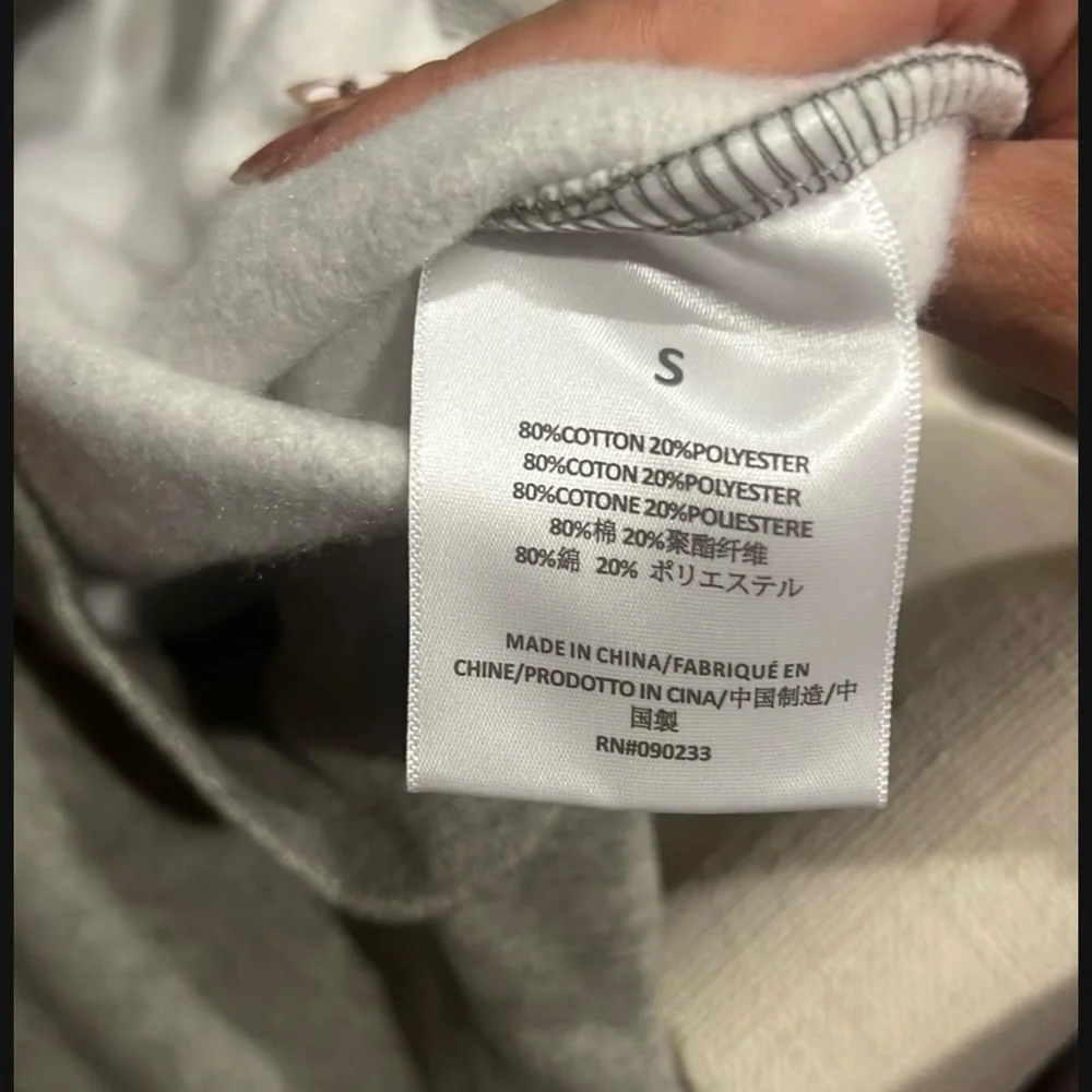 Fear of God Essentials Gray Hoodie - Picture 6 of 6